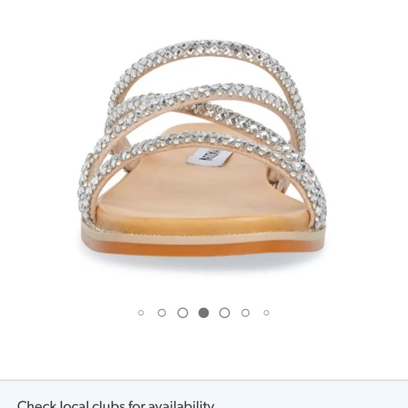 NWOT Steve Madden bling sandals size 8. - Picture 2 of 5